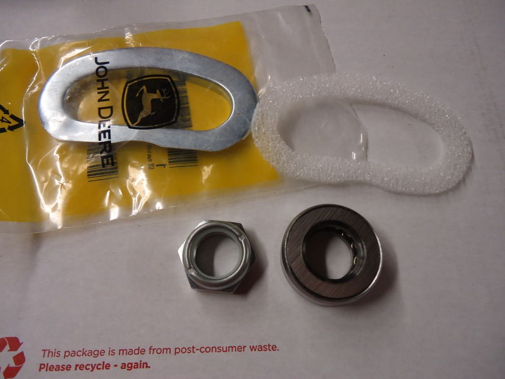 JD ROSS steering box, easy steer, thrust bearing 100200300 series